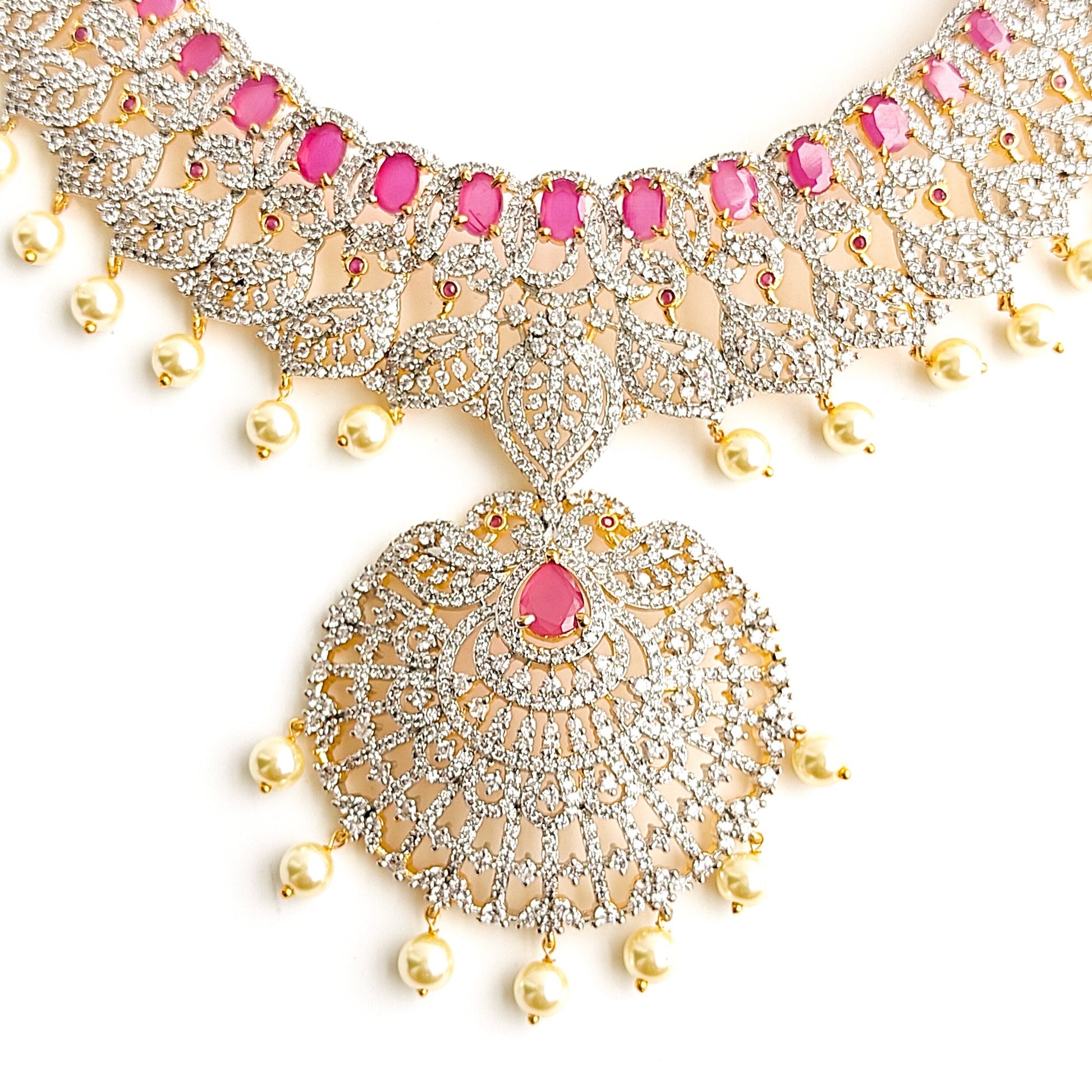 diamond bridal jewellery set