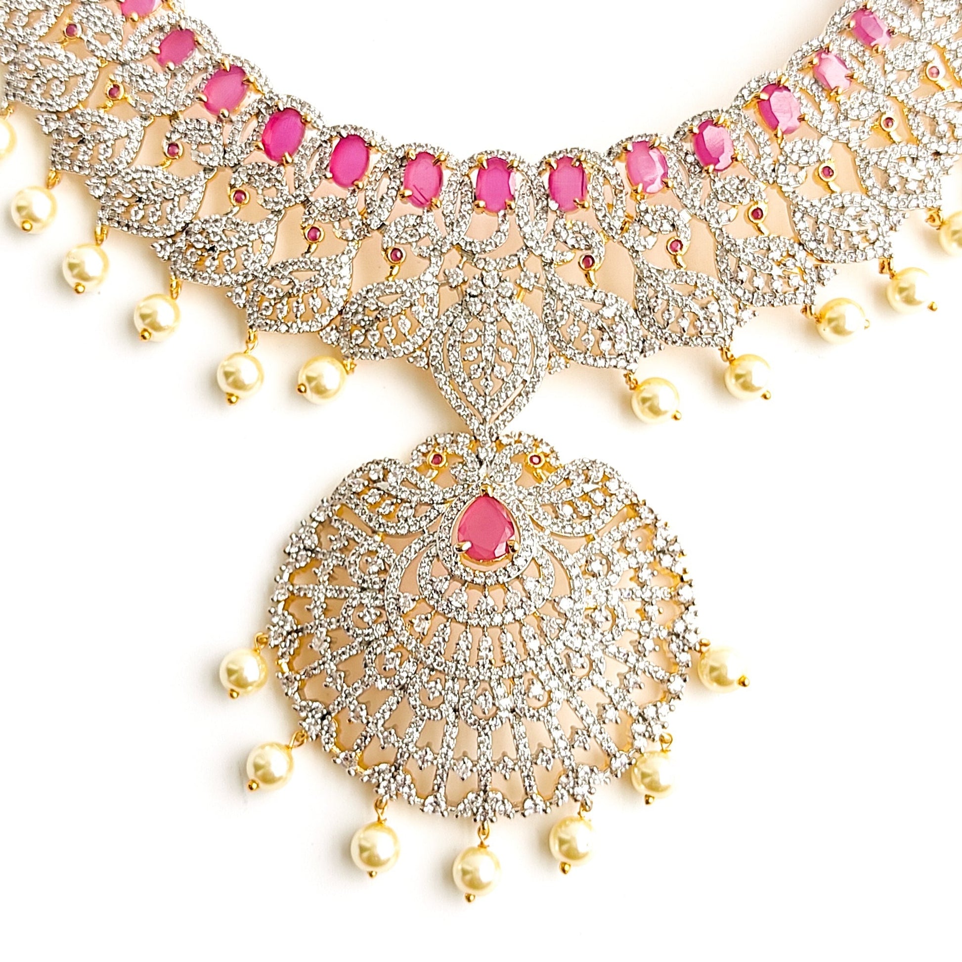 diamond bridal jewellery set
