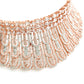 Rose gold choker set