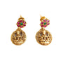 Antique coin necklace with lakshmi motifs