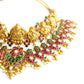 Antique bridal choker with kundan stones in mango design