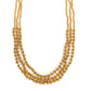 Multi-layered gold chain