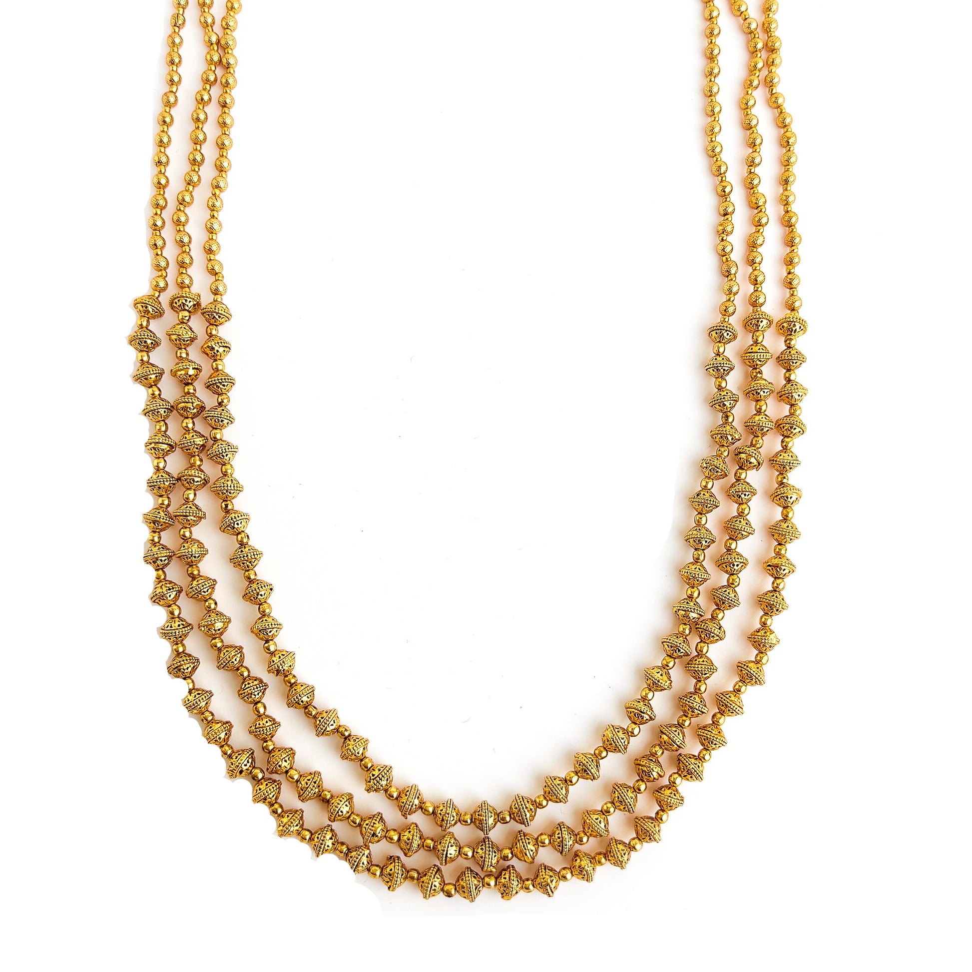 Multi-layered gold chain