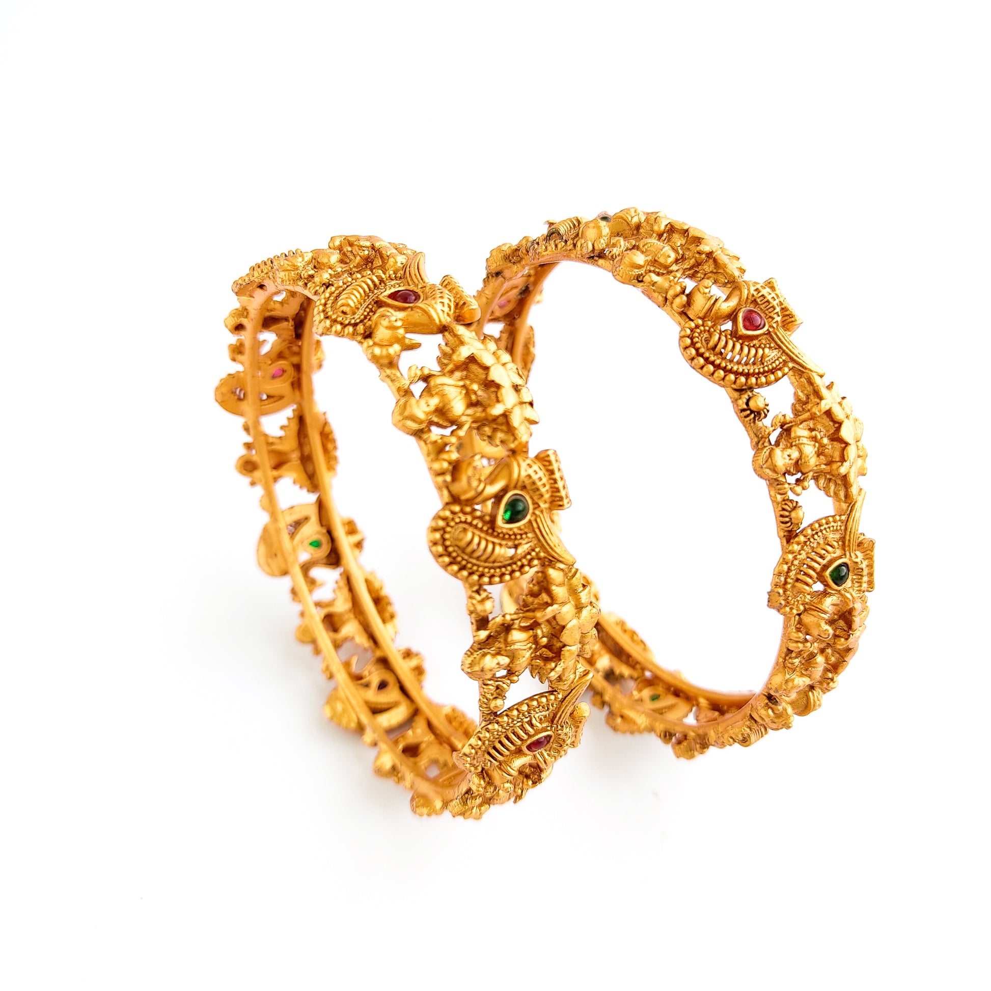 Party gold bangles