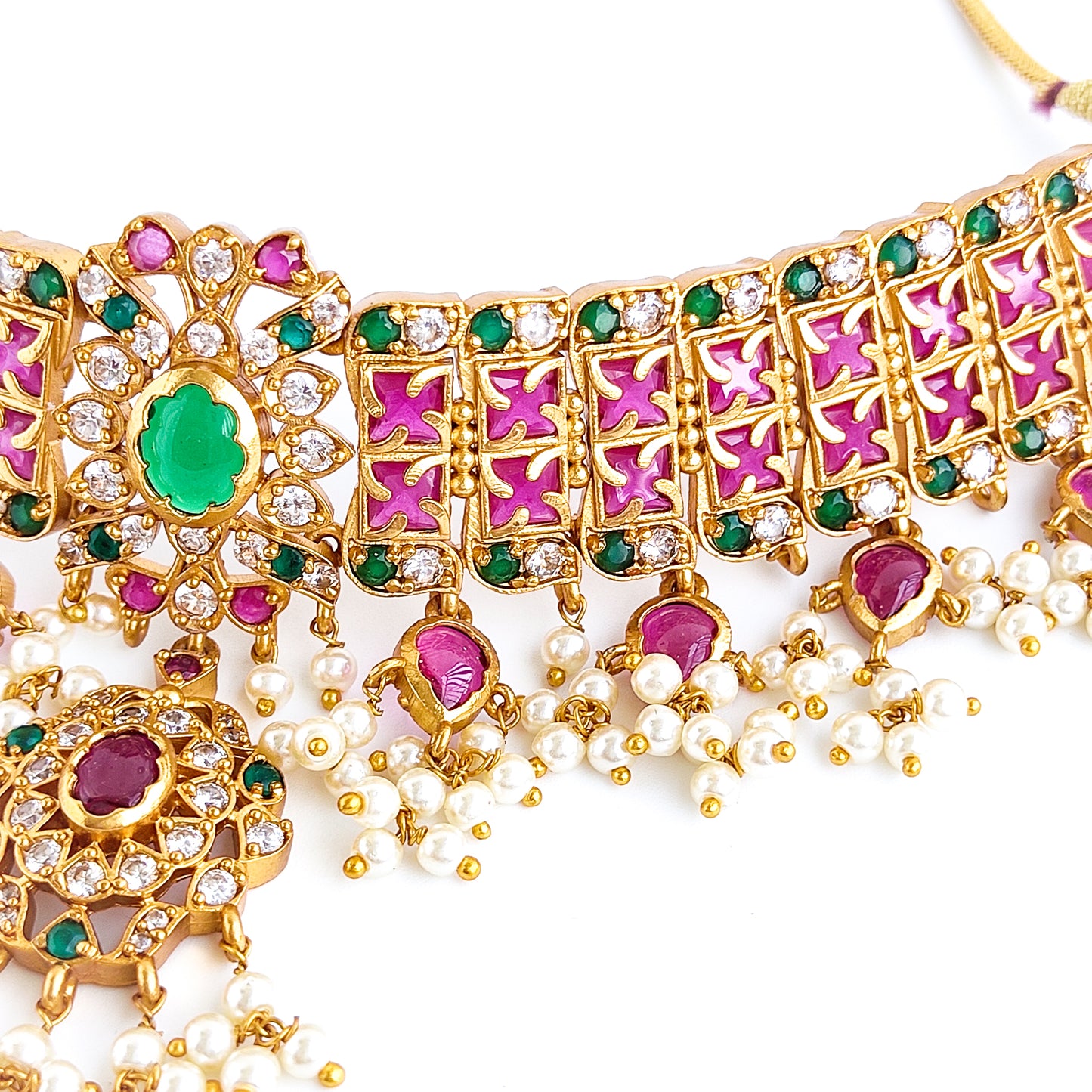 guttapusalu choker set southindian style
