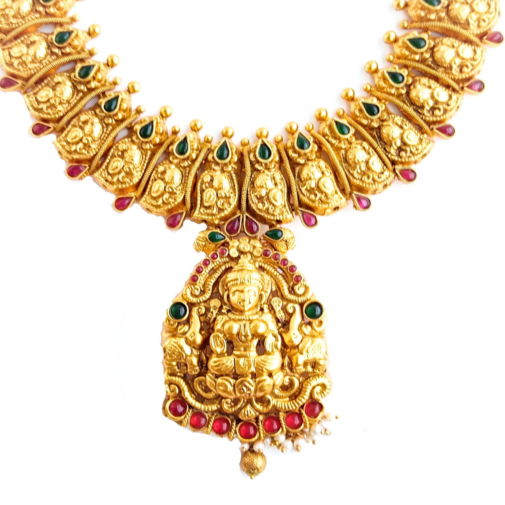 Mango design temple jewellery