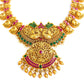 mango design traditional gold necklace 