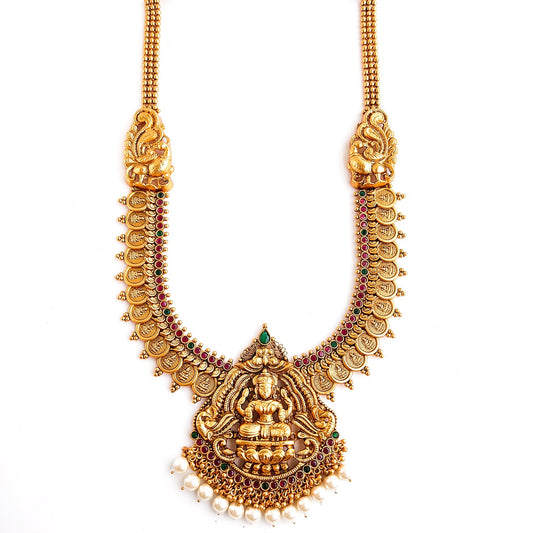 Traditional lakshmi haaram 