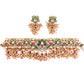 Kemp choker set with earrings