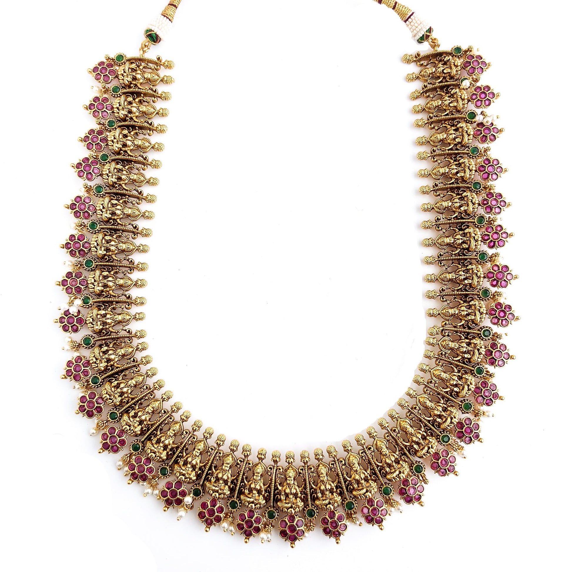 Beautiful temple jewellery necklace