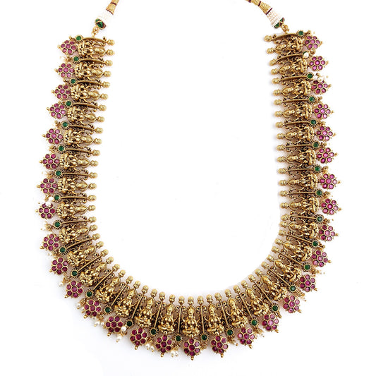 Beautiful temple jewellery necklace