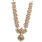 Kemp haar set with green beads
