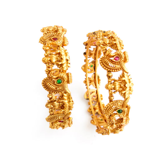 Party gold bangles