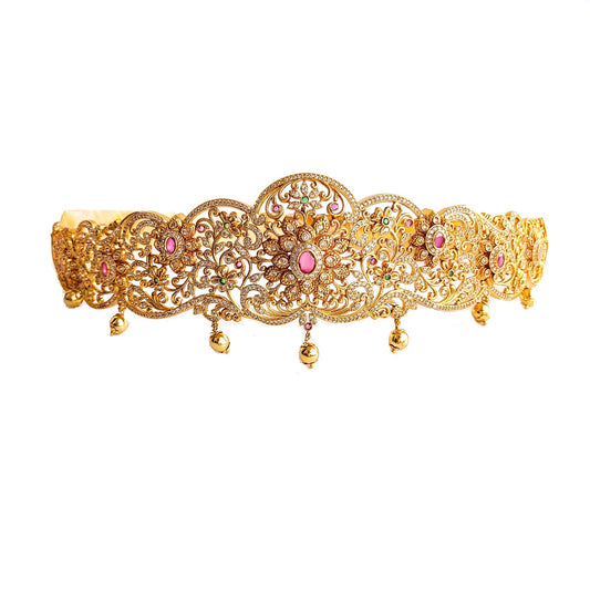 Stone bridal hip belt and waist belt for sarees with price