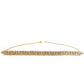 Plain kundan hip belt for lehengas