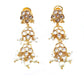 simple kundan necklace with pearls