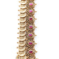 antique long necklace, temple jewellery