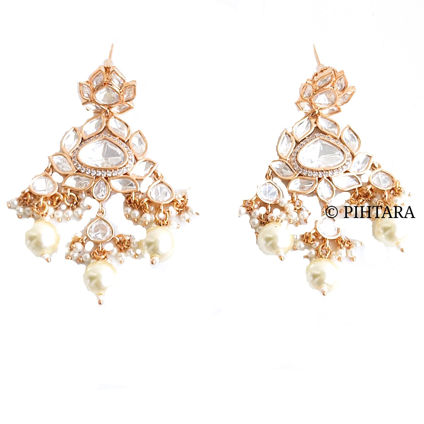 polki choker set with pearls
